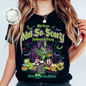 Mickey Not So Scary Halloween party 2024 shirt, Mickey friends shirt